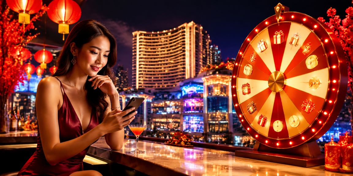 Suasana Lucky Draw di Genting Highlands yang menginspirasi pengalaman Kasino Langsung kdh200