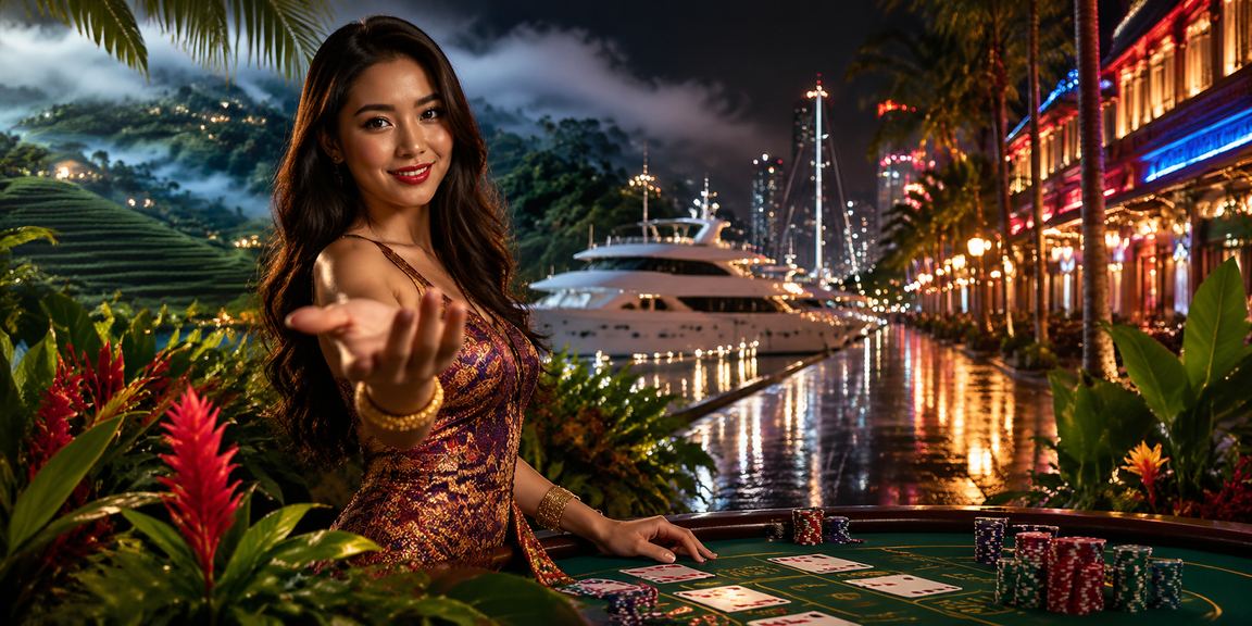 Pemain Malaysia bermain Baccarat dalam Kasino Langsung kdh200 dengan dealer sebenar